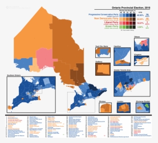 Ontario Election Results 2019, HD Png Download, Transparent PNG