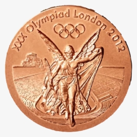 1 Olympic Bronze Medal - Coin, HD Png Download, Transparent PNG