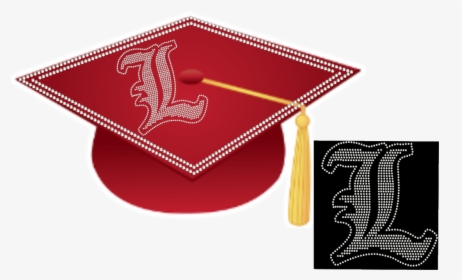 College Logo Rhinestone Graduation Cap Louisville - Seven-ball, HD Png Download, Transparent PNG