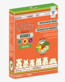 Licks® Calming Veggies 10 Pack - Poster, HD Png Download, Transparent PNG