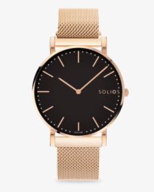 Solios Eclipse, Sustainable And Solar Watch With A - Solios Watches, HD Png Download, Transparent PNG