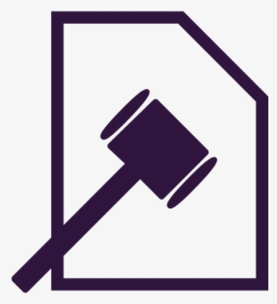 Law Icon Hammer Png Clipart , Png Download - Public Policy Clipart, Transparent Png, Transparent PNG