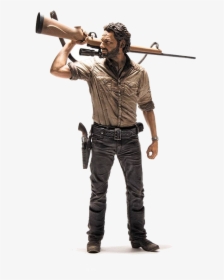 Mcfarlane The Walking Dead Rick Grimes Deluxe Figure - Walking Dead Action Figure, HD Png Download, Transparent PNG