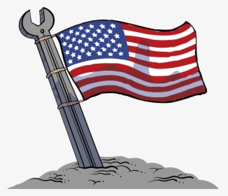 Flag Of The United States National Flag - American Flag Wrench, HD Png Download, Transparent PNG