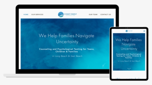 Coast Family Counseling - Mobile Device, HD Png Download, Transparent PNG