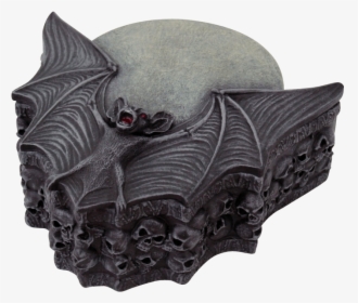 Moonlit Bat Wings Box - Bat, HD Png Download, Transparent PNG