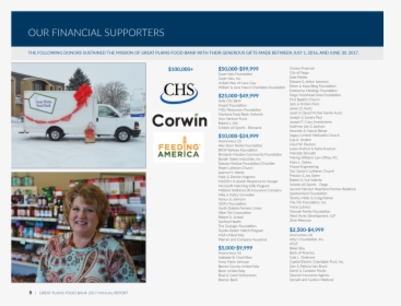 Our Financial Supporters Our Financial Supporters The - Commercial Vehicle, HD Png Download, Transparent PNG