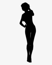 Sensual Lingerie Girl Bella Woman Women Female Model - Silhouette, HD Png Download, Transparent PNG