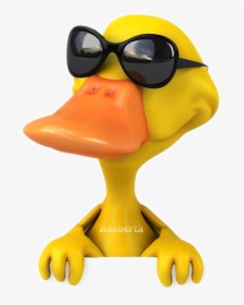 #duck #animated #png #sunglasses #vector #nobackground - Duck With Sunglasses, Transparent Png, Transparent PNG