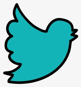 This Logo For Twitter Is A Stark Minimalist Outline, HD Png Download, Transparent PNG