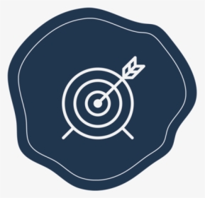 An Arrow Sticking Our Of The Bullseye Of A Target Icon - Emblem, HD Png Download, Transparent PNG