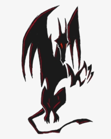 A Shadow Horror, Sometimes Called Horror Dragons Are - Illustration, HD Png Download, Transparent PNG
