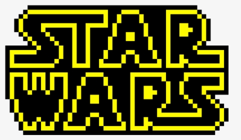 Star Wars Logo - Pixel Art, HD Png Download, Transparent PNG