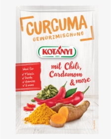 Kotányi Curcuma Mit Chili, Cardamom & More Gewürzmischung - Kotányi, HD Png Download, Transparent PNG