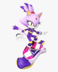 Blaze The Cat Render 2016 By Nibroc Rock-d9rto7s - Blaze The Cat Outfit, HD Png Download, Transparent PNG