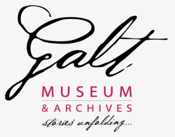 Galt Museum Logoartboard 1 - Galt Museum & Archives, HD Png Download, Transparent PNG