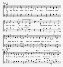 Ew Choirstaff <<override Score - Healey Willan Communion Service Pdf, HD Png Download, Transparent PNG