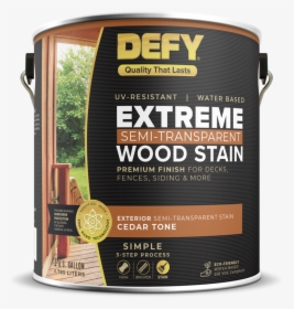 Defy Extreme Stain 1 Gallon - Defy Extreme Wood Stain, HD Png Download, Transparent PNG