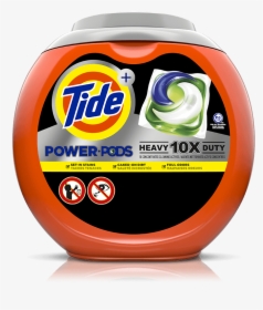 Tide Power Pods® Heavy Duty 10x Concentrated Laundry - Tide Power Pods, HD Png Download, Transparent PNG