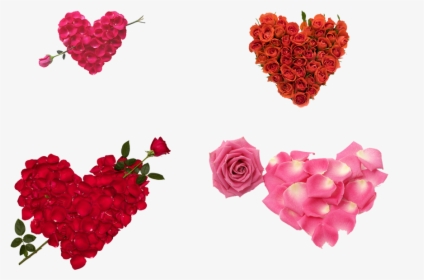 Heart Rose Transparent - Love Rose For Girlfriend, HD Png Download, Transparent PNG