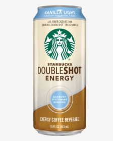 Starbucks Doubleshot Energy Vanilla Lite - Starbucks Doubleshot Energy Vanilla, HD Png Download, Transparent PNG