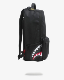 Black Double Cargo Side Shark Backpack   Class Lazyload - Sprayground Black Double Cargo Side Shark Backpack, HD Png Download, Transparent PNG