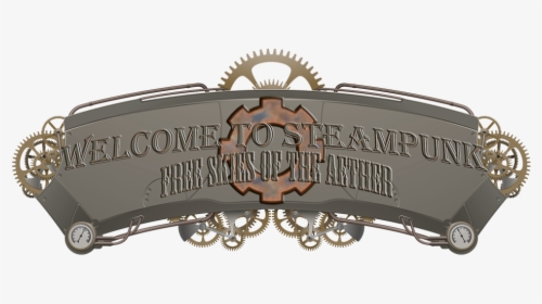 Steampunk Banner, HD Png Download, Transparent PNG