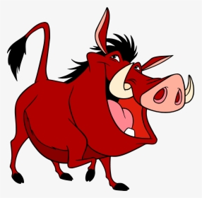 Transparent Lion King Characters Png - Lion King Pumbaa Clipart, Png Download, Transparent PNG