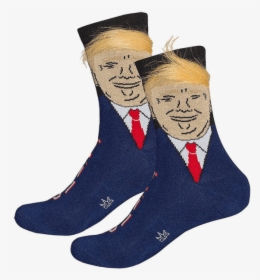 Trump Fake Hair Socks With Mini Comb - Trump Socken, HD Png Download, Transparent PNG