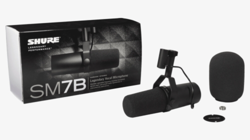Shure Sm7b Vocal For Broadcast, Podcast Or Recording - Shure Sm7b, HD Png Download, Transparent PNG