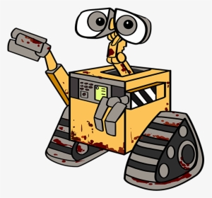 How To Draw Wall-e - Drawing Cartoon Wall E, HD Png Download, Transparent PNG