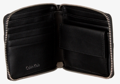 Black Calvin Klein Wallet Marissa Small Zip Around - Wallet, HD Png Download, Transparent PNG