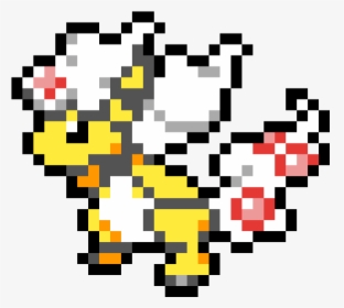 Mega Ampharos Pixel Art, HD Png Download, Transparent PNG