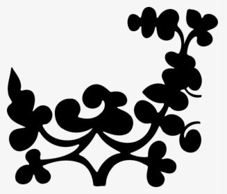 Plants Abstract Black M Clipart , Png Download, Transparent Png, Transparent PNG