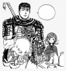 Guts Being A Dad Looking Out For His Fave Daughter - Berserk Guts Best Dad, HD Png Download, Transparent PNG