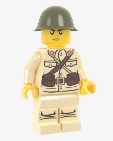 Wwii Japanese Soldier - Lego, HD Png Download, Transparent PNG