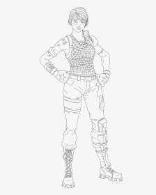 Fortnite Sparkle Specialist Drawing, HD Png Download, Transparent PNG