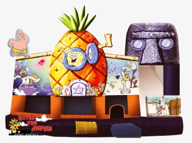 Spongebob Bounce House, HD Png Download, Transparent PNG