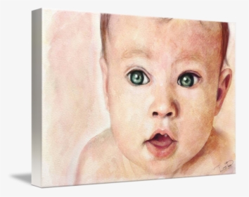 Baby Rage Png - Watercolour Paintings Of Babies, Transparent Png, Transparent PNG