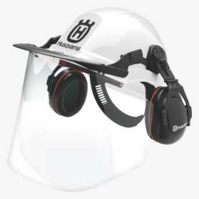 Construction Helmet System - Husqvarna Construction Helmet, HD Png Download, Transparent PNG