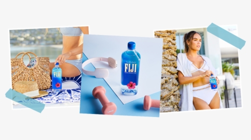 Fijicollage - Plastic Bottle, HD Png Download, Transparent PNG