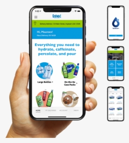 Try Our New App Mywater - Iphone, HD Png Download, Transparent PNG