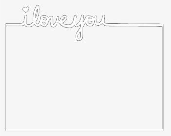 #iloveyou #white #box #rectangle #square #whitesquare - Parallel, HD Png Download, Transparent PNG