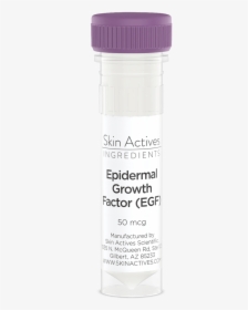Skin Actives Egf Epidermal Growth Factor - Plastic Bottle, HD Png Download, Transparent PNG