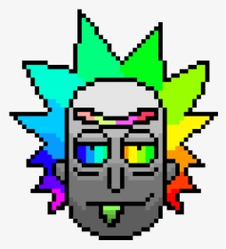 Pixel Art Rick And Morty, HD Png Download, Transparent PNG