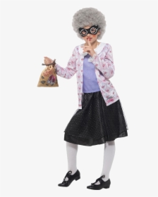 Kids Gangsta Granny Costume - David Walliams Gangsta Granny Costume, HD Png Download, Transparent PNG