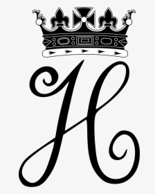 Duke And Duchess Clipart Black And White Clip Art Black - Meghan And Harry Monogram, HD Png Download, Transparent PNG