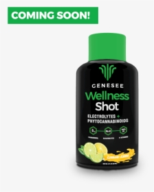 Genesee Wellness Shot Lemon-lime - Lime, HD Png Download, Transparent PNG