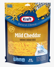 Kraft Shredded Cheddar Cheese, HD Png Download, Transparent PNG