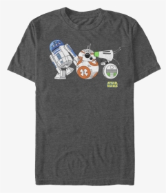 Droids R2 D2 Bb 8 D O Star Wars T Shirt - Do Star Wars T Shirt, HD Png Download, Transparent PNG